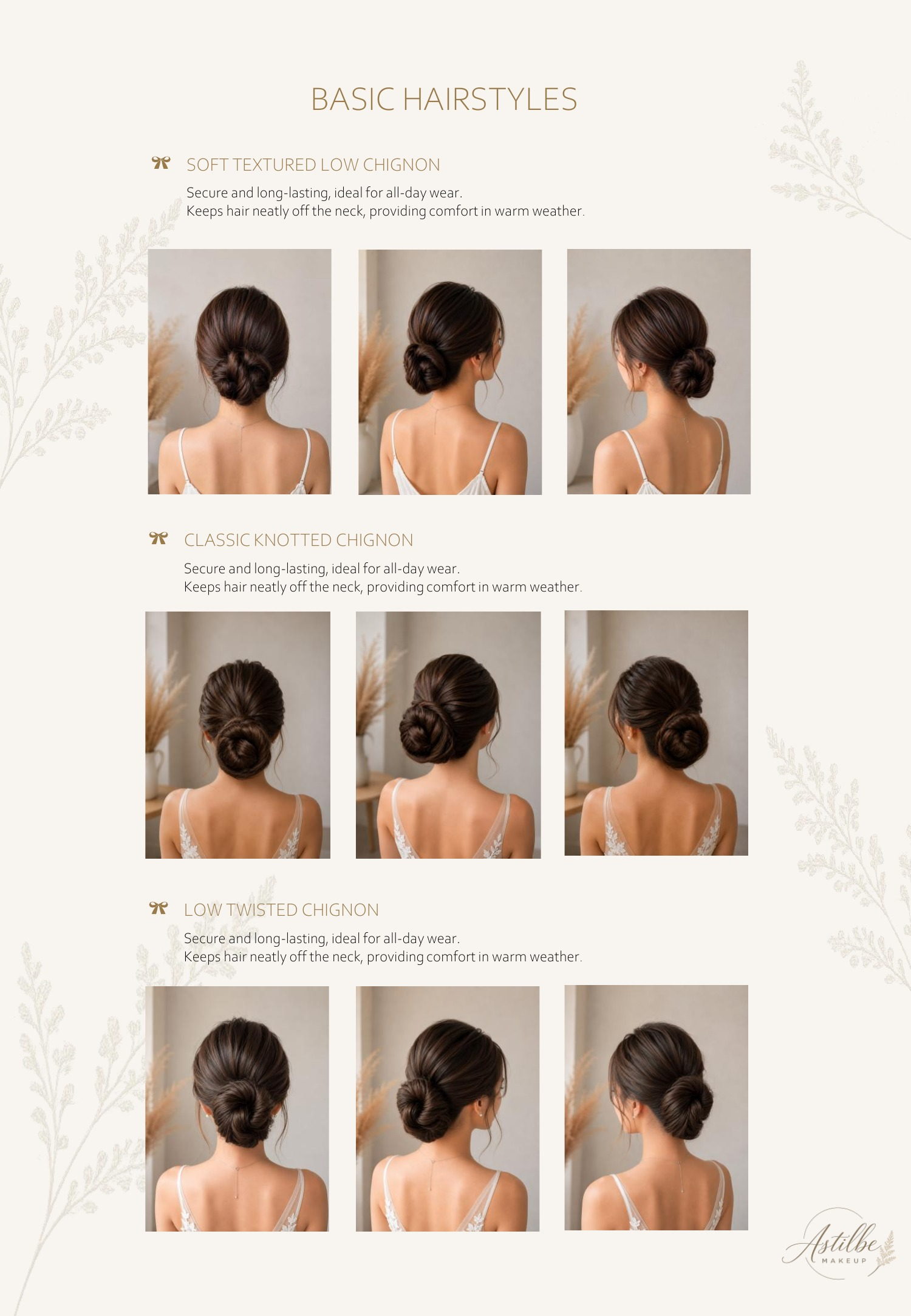 Astilbe Makeup hairstyle and hair accessories catalogue page 2