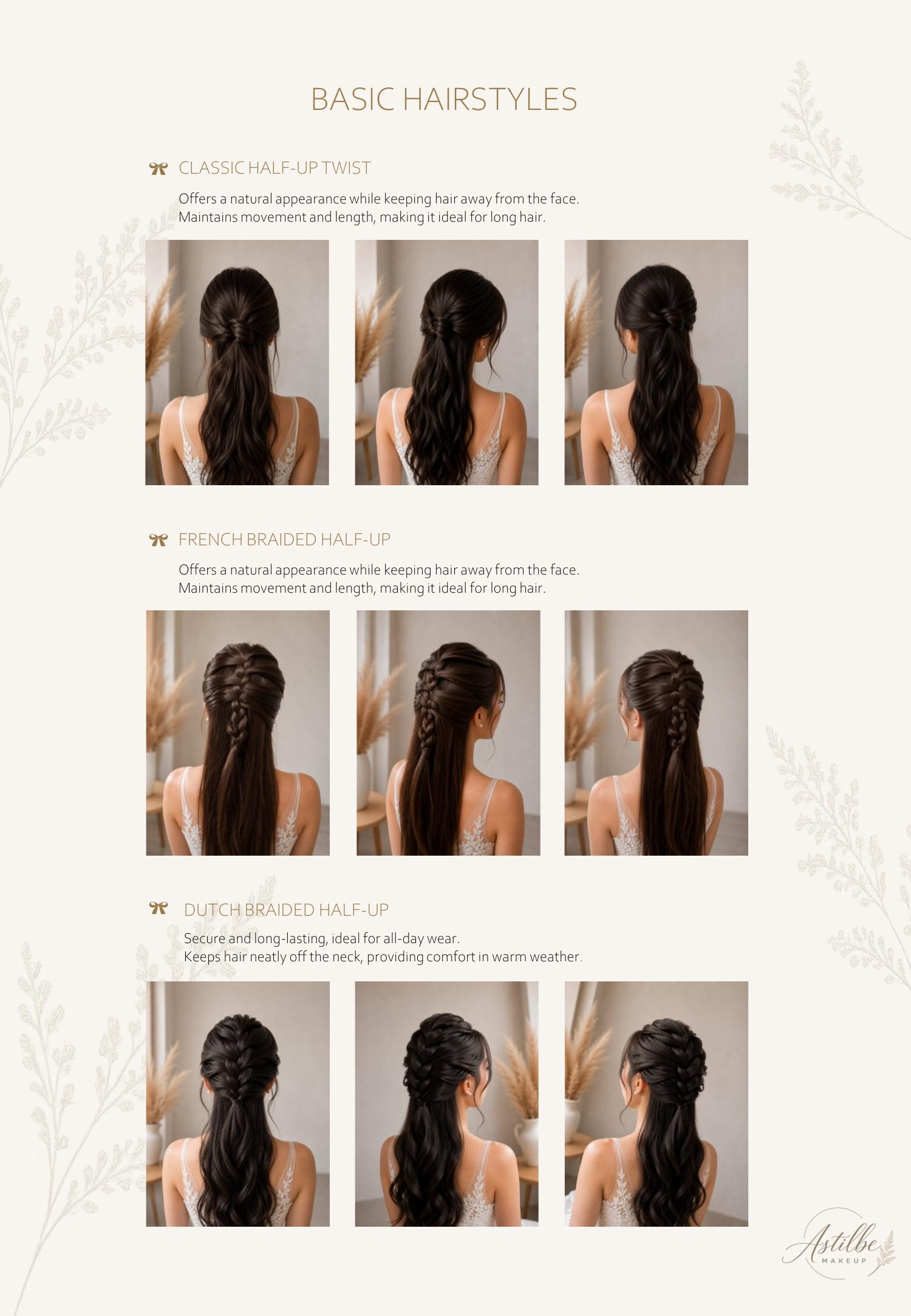 Astilbe Makeup hairstyle and hair accessories catalogue page 3