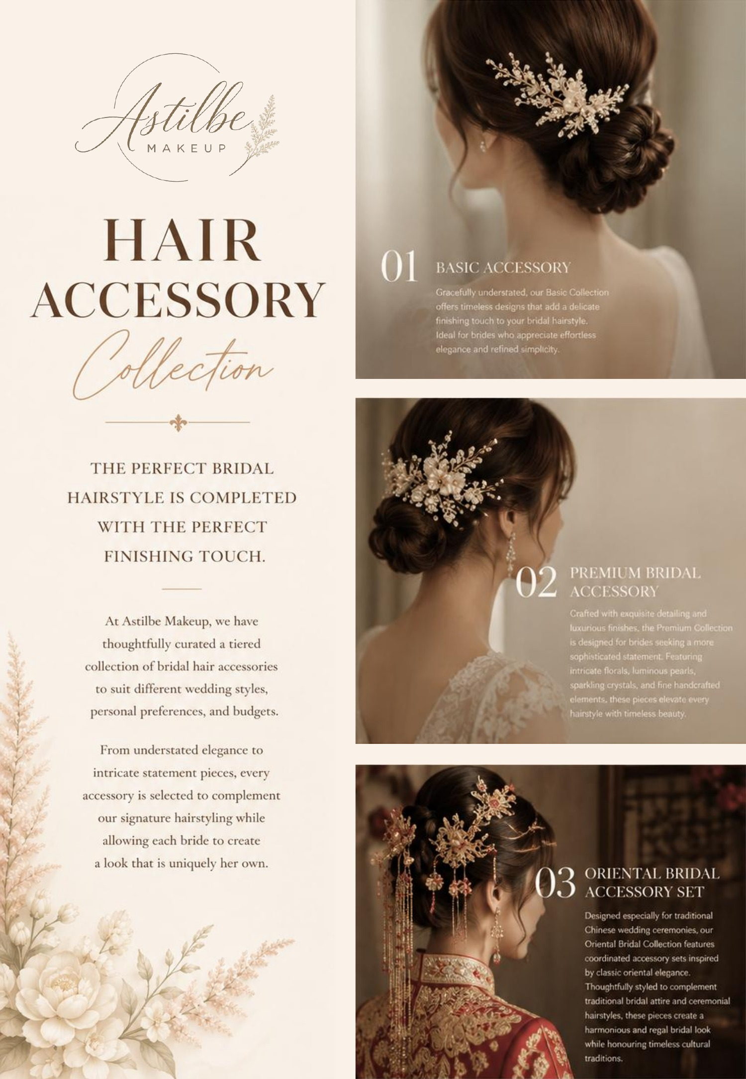 Astilbe Makeup hairstyle and hair accessories catalogue page 4