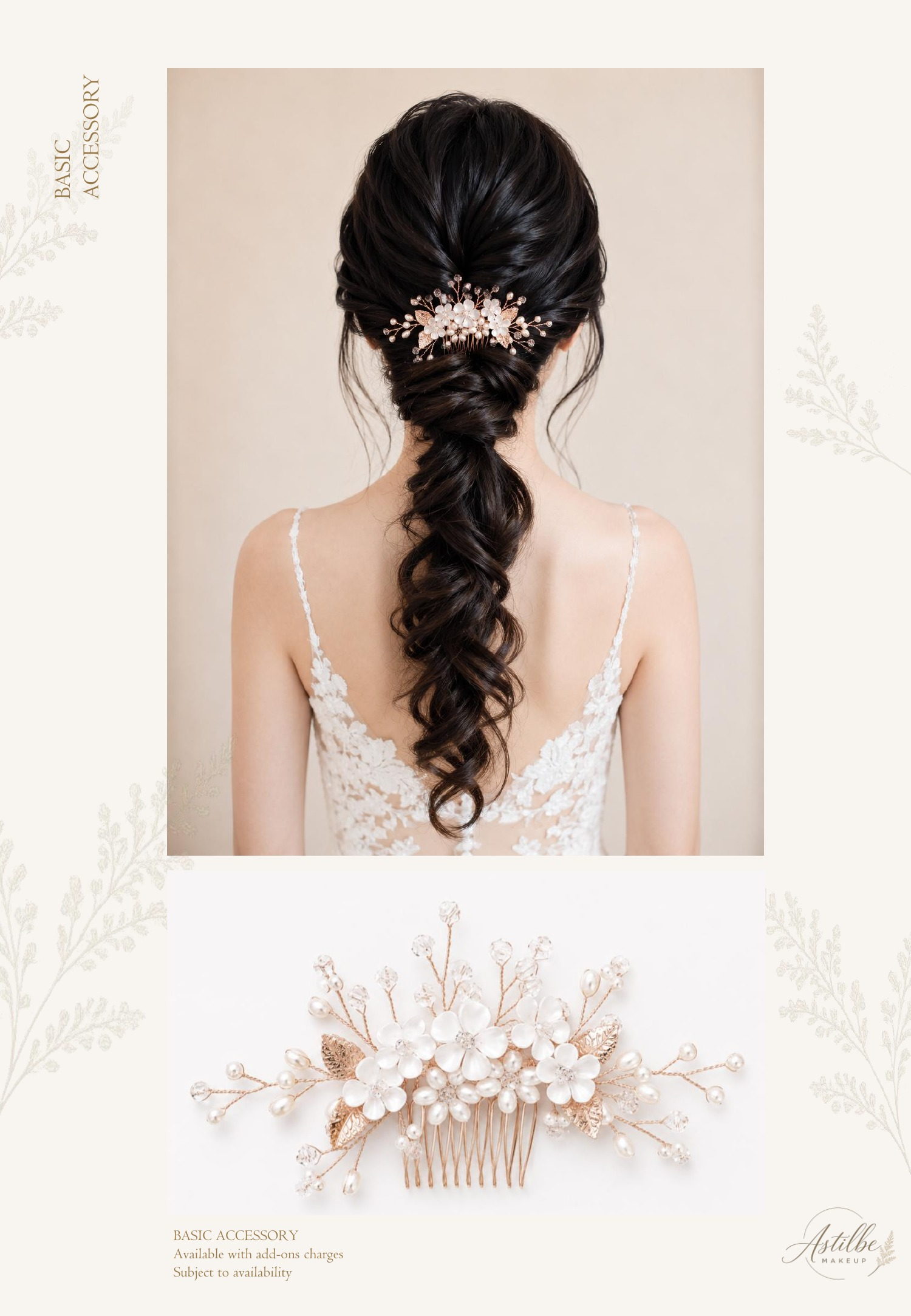 Astilbe Makeup hairstyle and hair accessories catalogue page 7