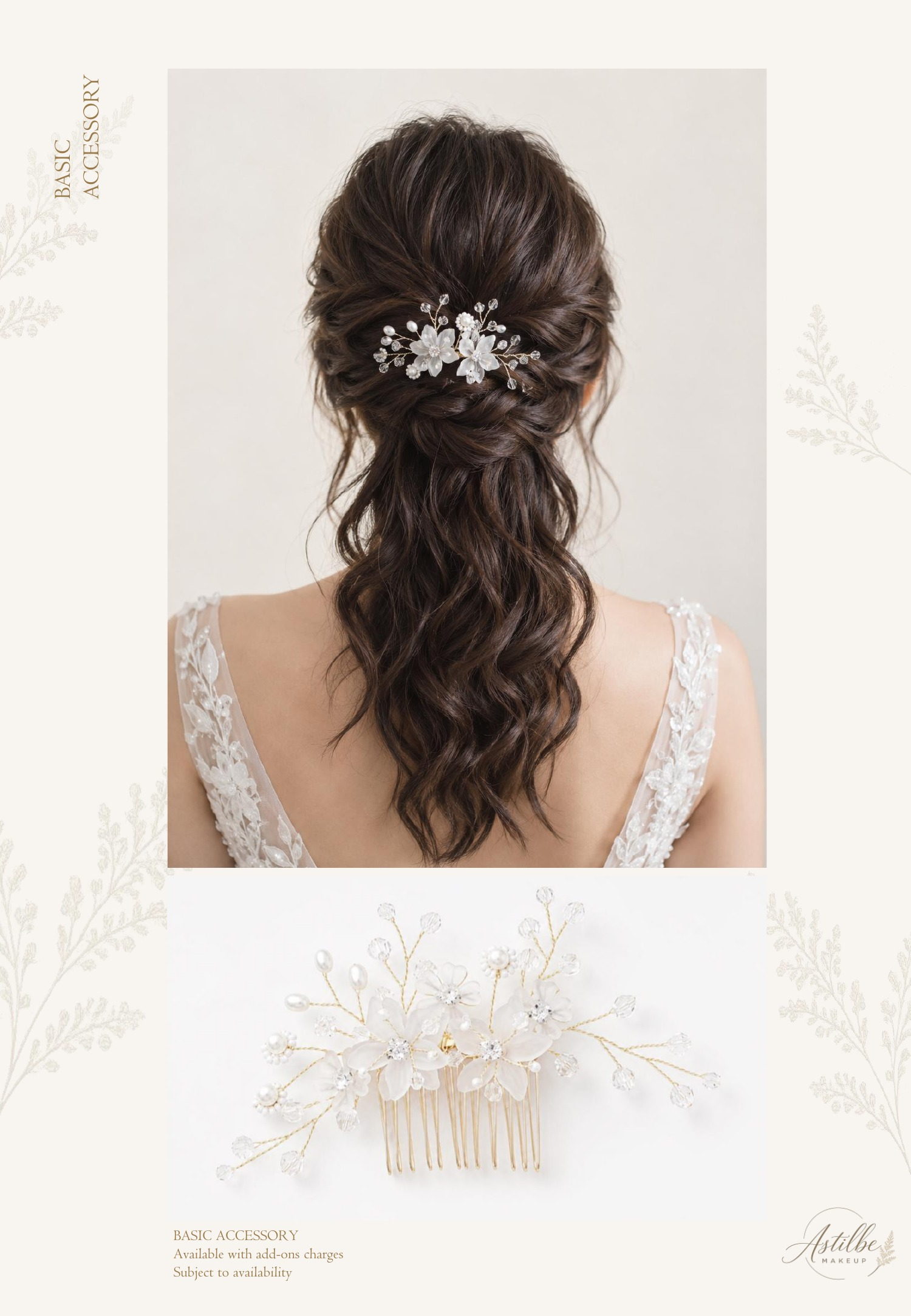 Astilbe Makeup hairstyle and hair accessories catalogue page 8
