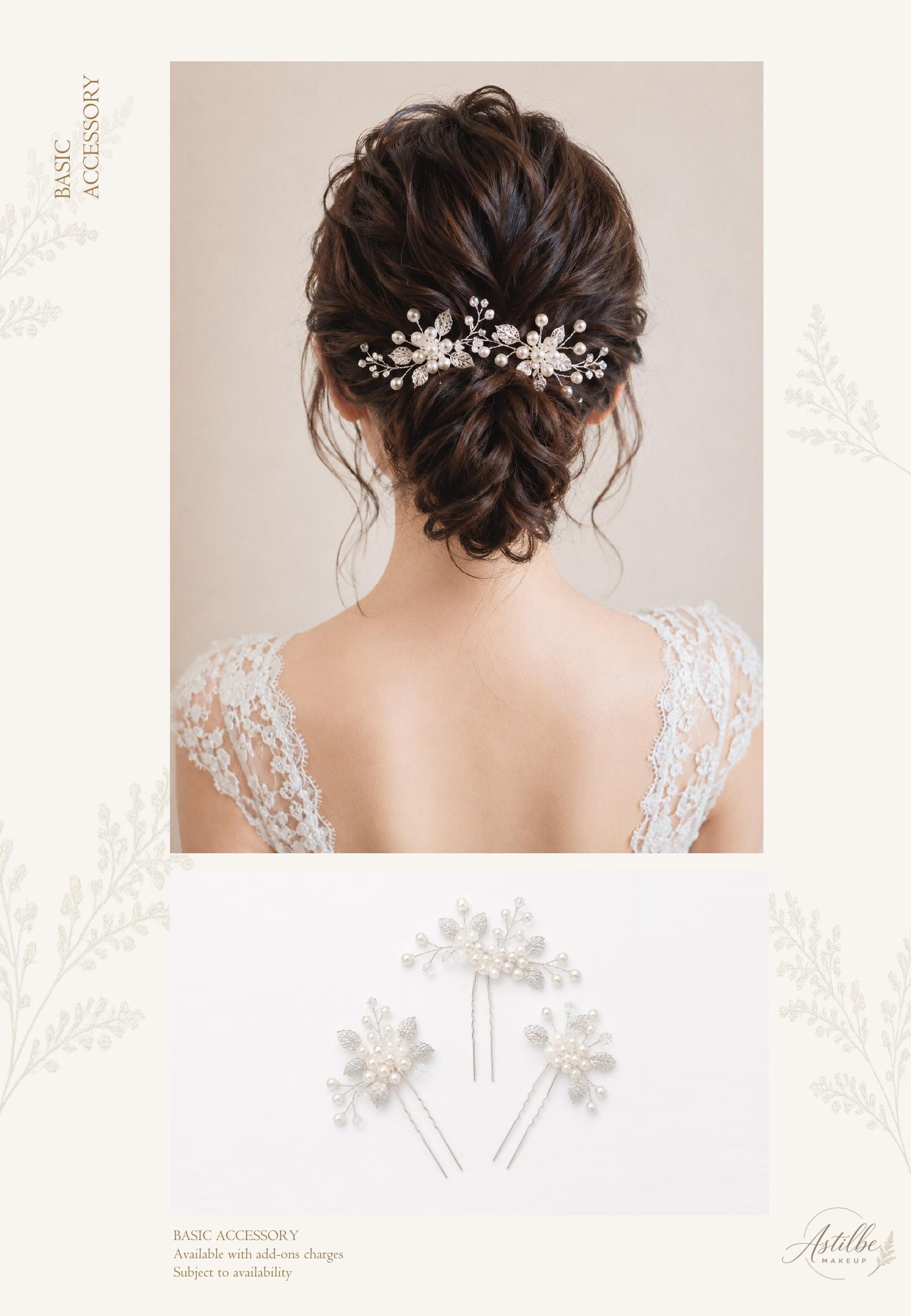 Astilbe Makeup hairstyle and hair accessories catalogue page 9