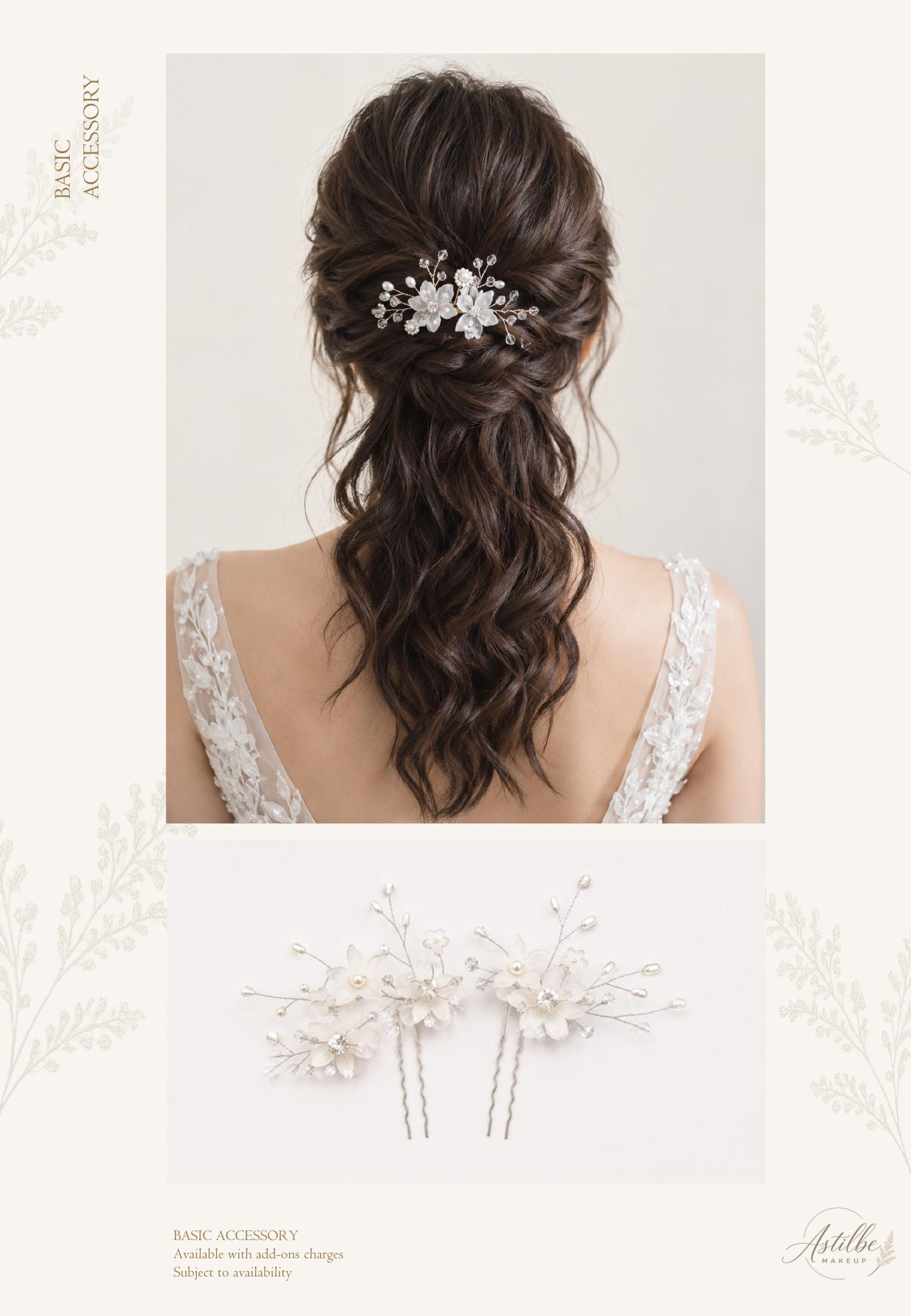 Astilbe Makeup hairstyle and hair accessories catalogue page 10