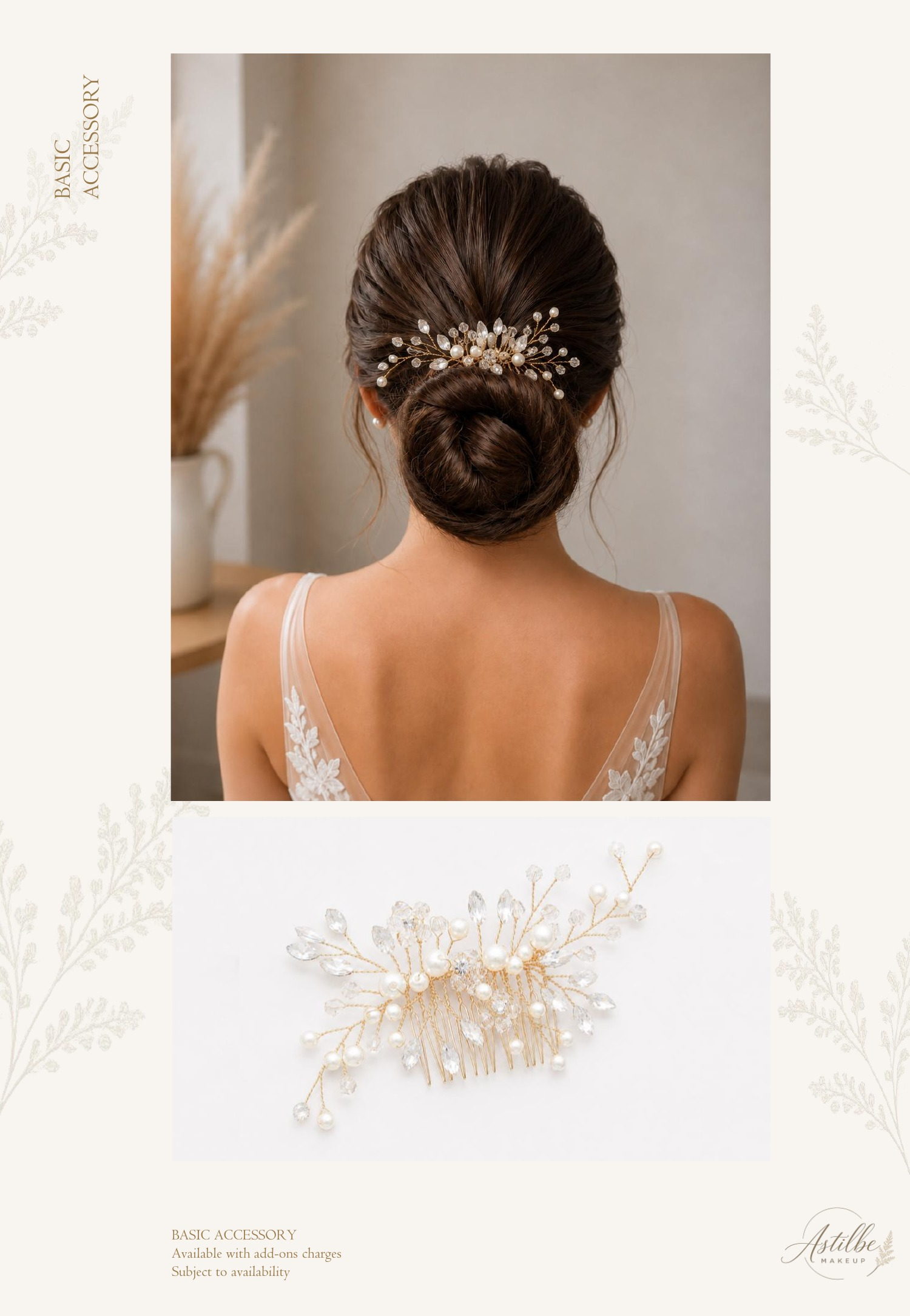 Astilbe Makeup hairstyle and hair accessories catalogue page 12