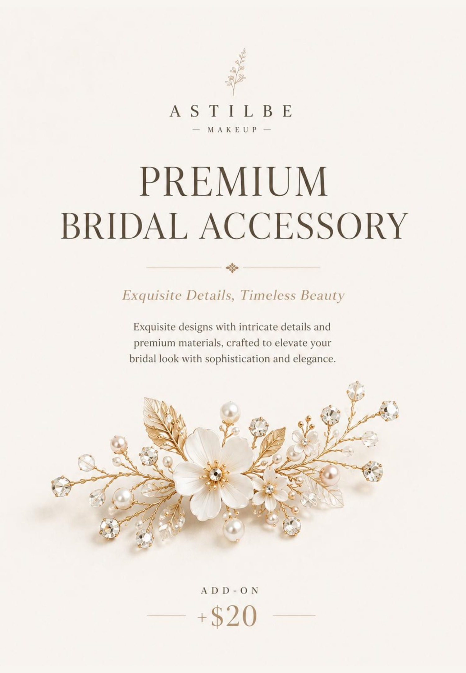 Astilbe Makeup hairstyle and hair accessories catalogue page 14