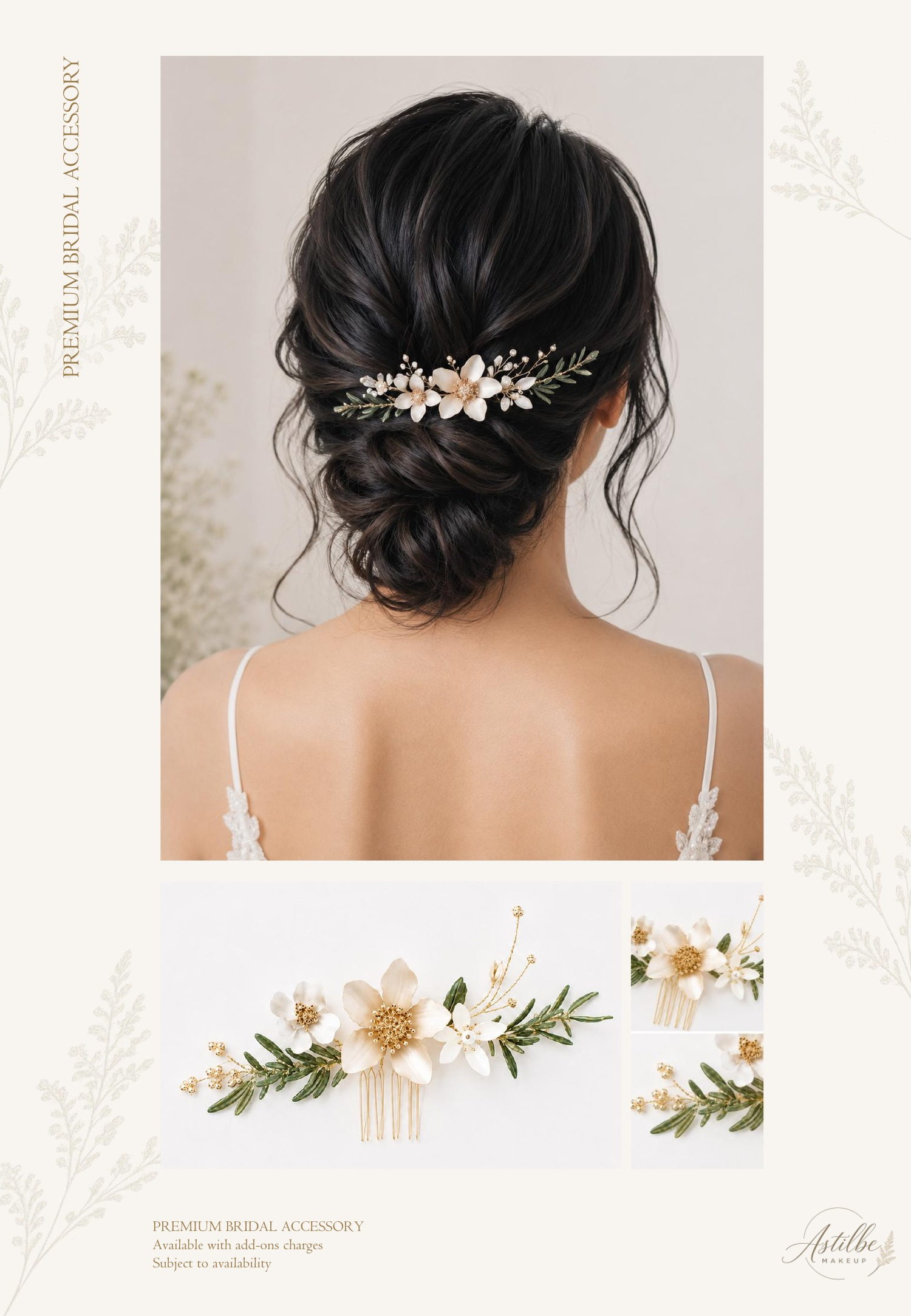 Astilbe Makeup hairstyle and hair accessories catalogue page 16