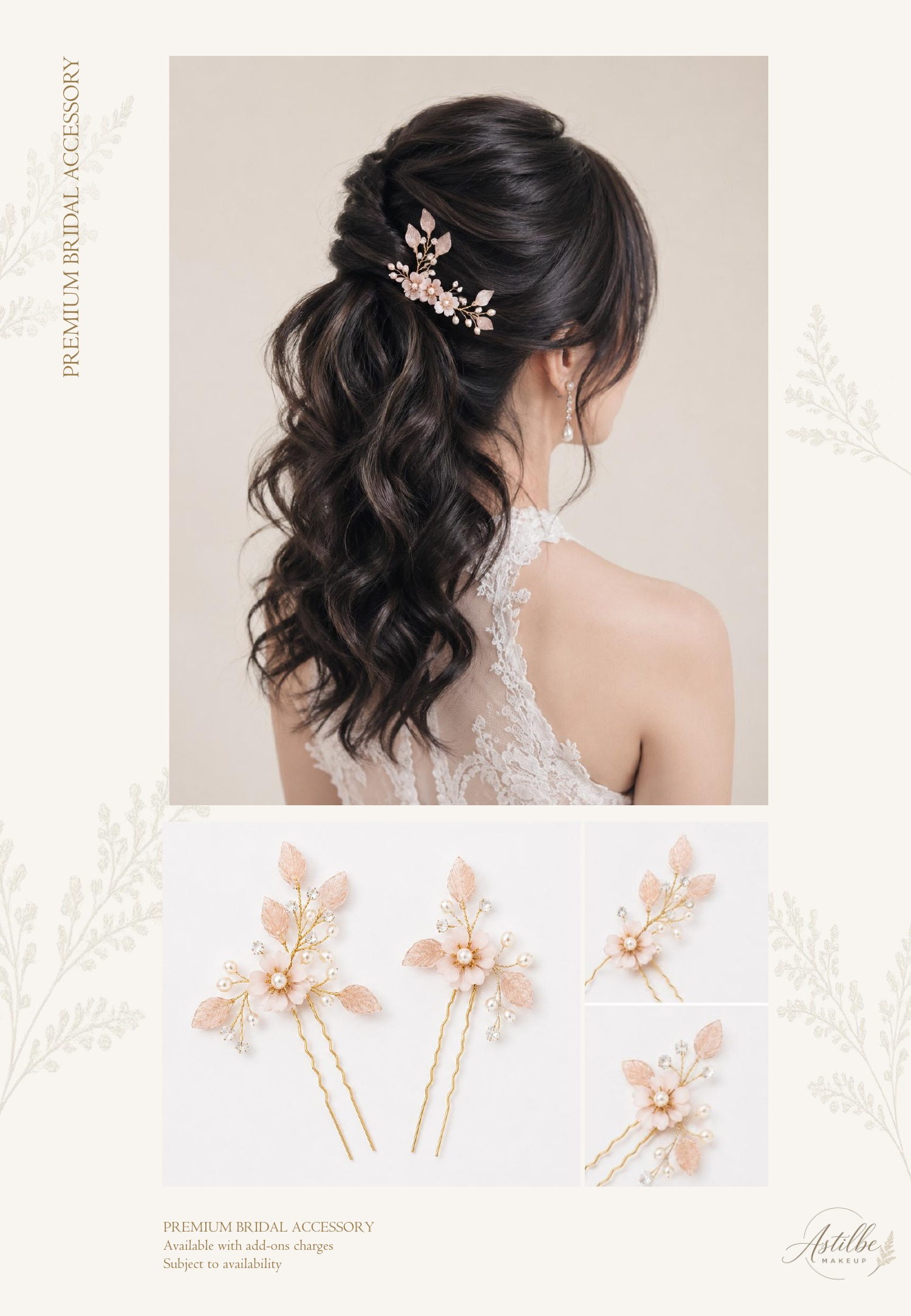 Astilbe Makeup hairstyle and hair accessories catalogue page 18