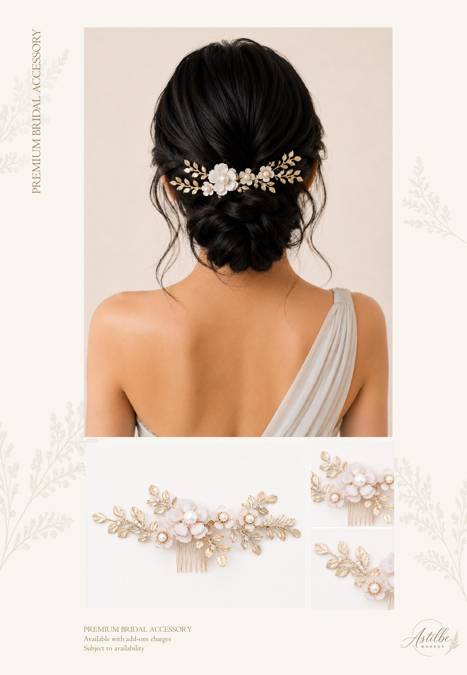 Astilbe Makeup hairstyle and hair accessories catalogue page 20