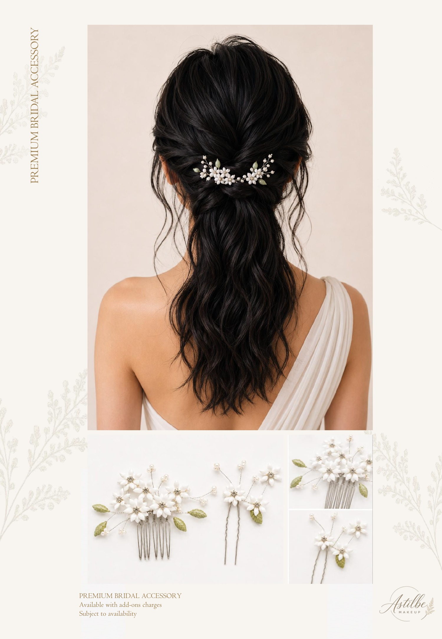 Astilbe Makeup hairstyle and hair accessories catalogue page 22