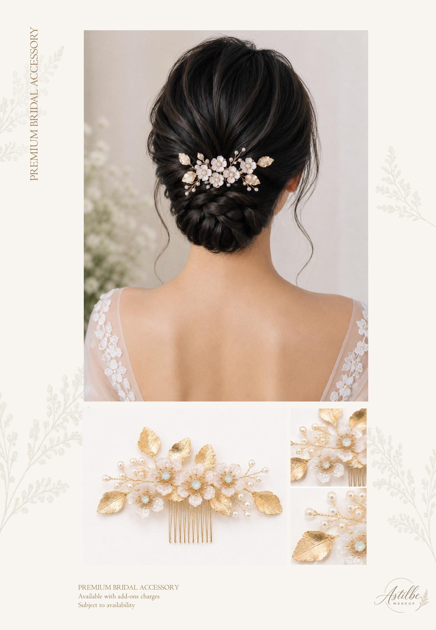Astilbe Makeup hairstyle and hair accessories catalogue page 23