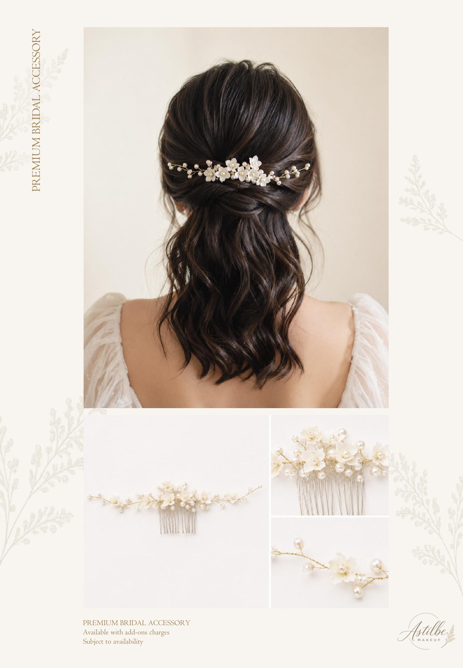 Astilbe Makeup hairstyle and hair accessories catalogue page 24