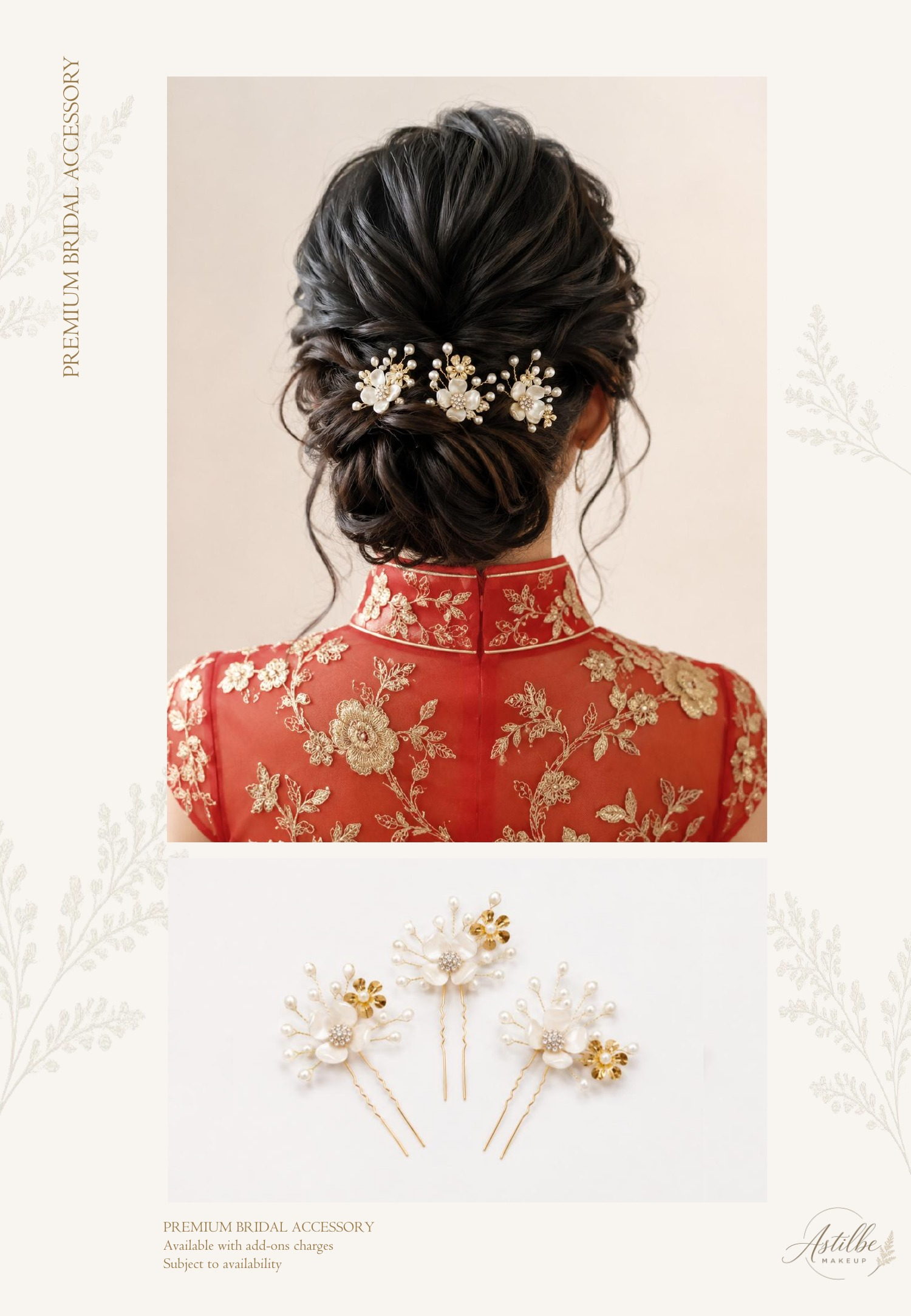 Astilbe Makeup hairstyle and hair accessories catalogue page 25