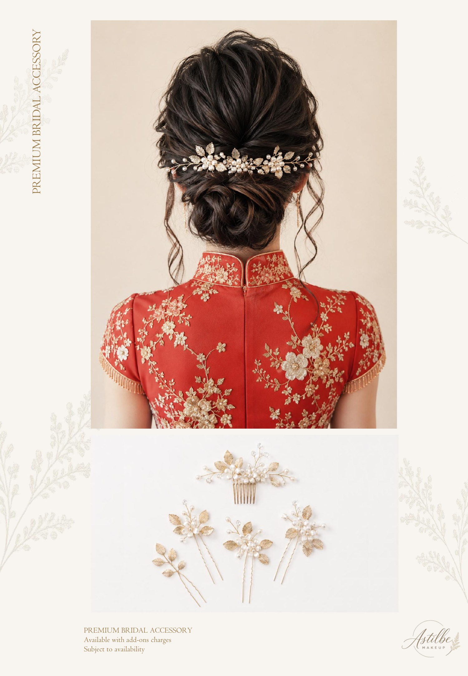 Astilbe Makeup hairstyle and hair accessories catalogue page 26