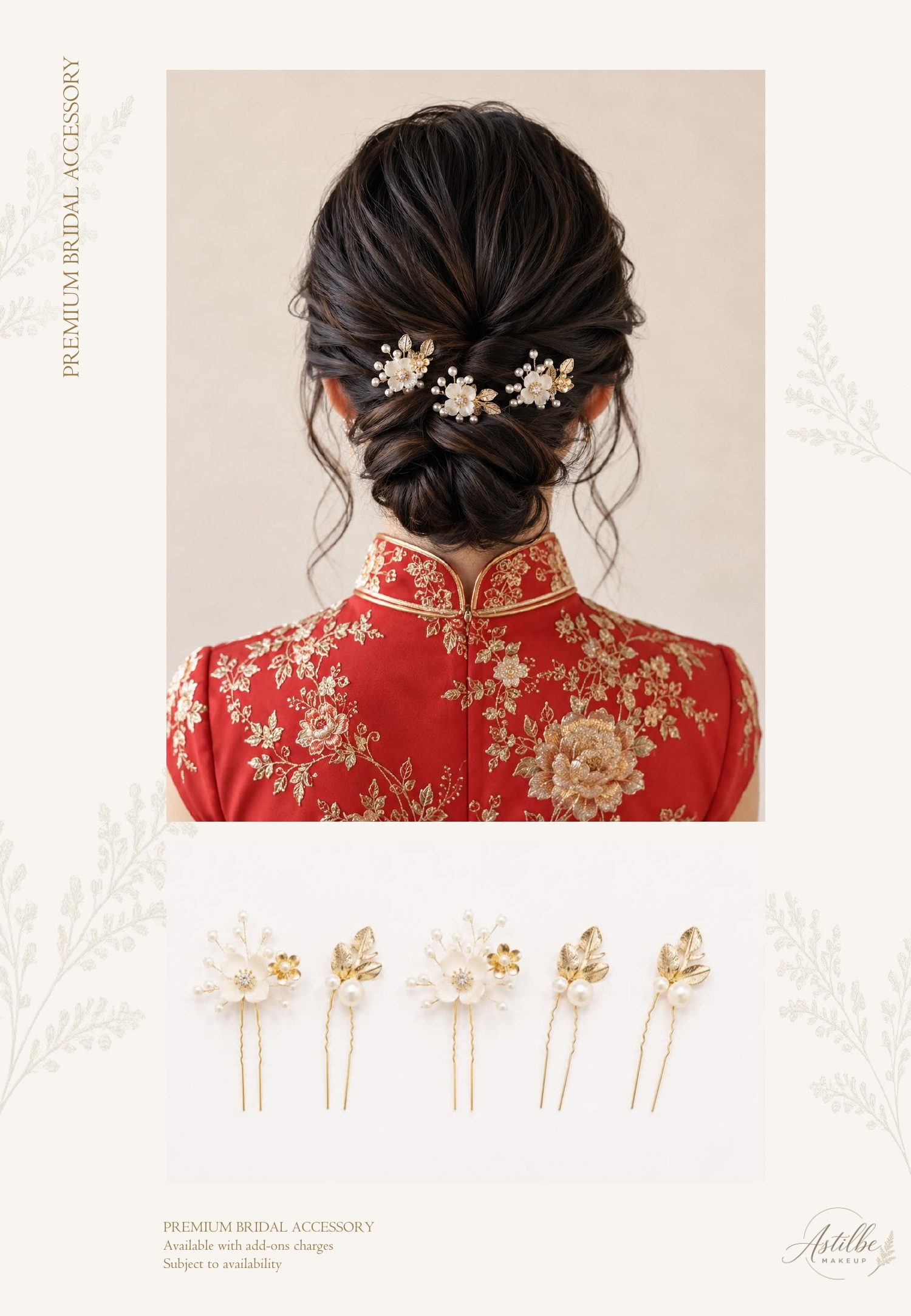 Astilbe Makeup hairstyle and hair accessories catalogue page 27