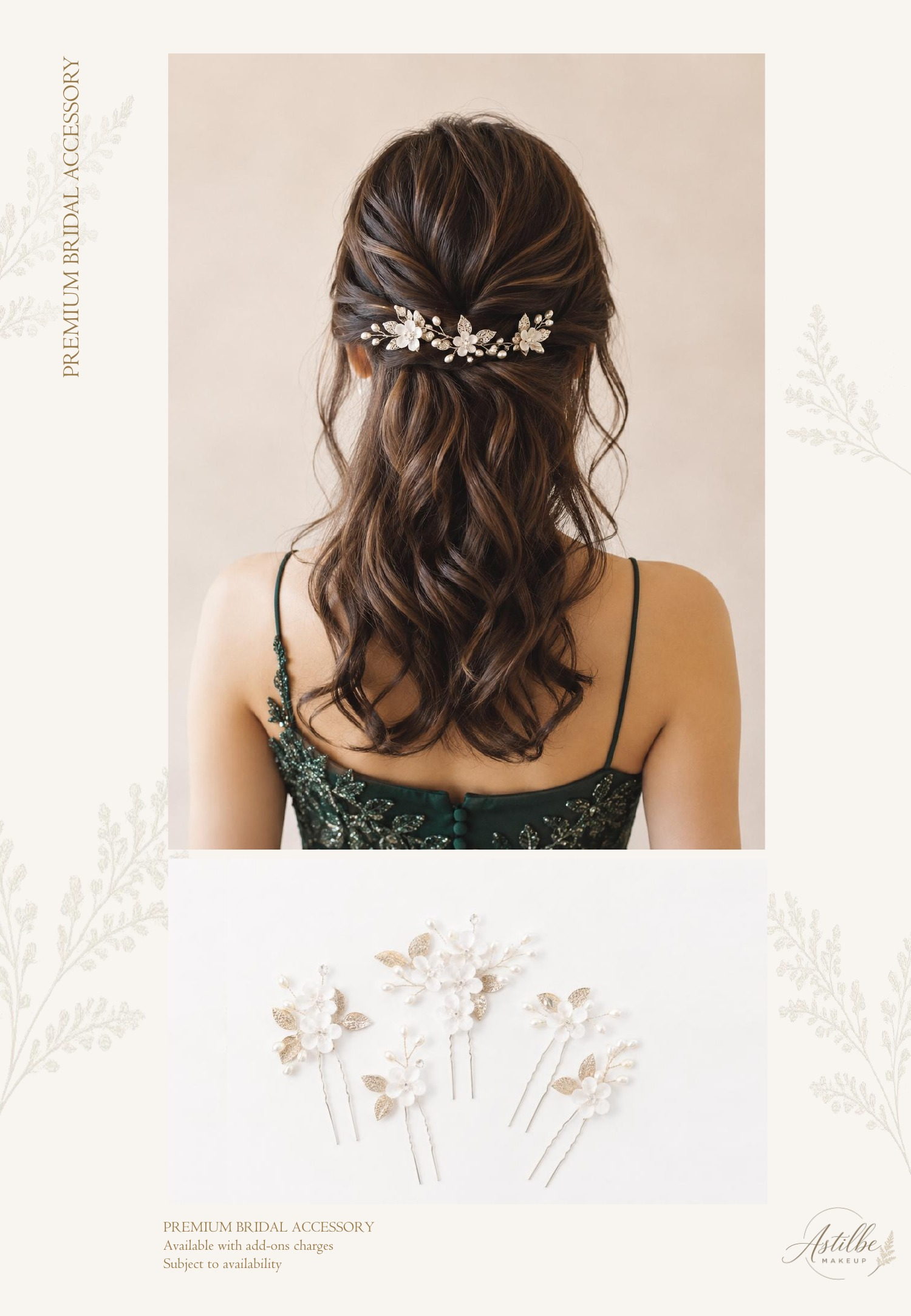 Astilbe Makeup hairstyle and hair accessories catalogue page 28