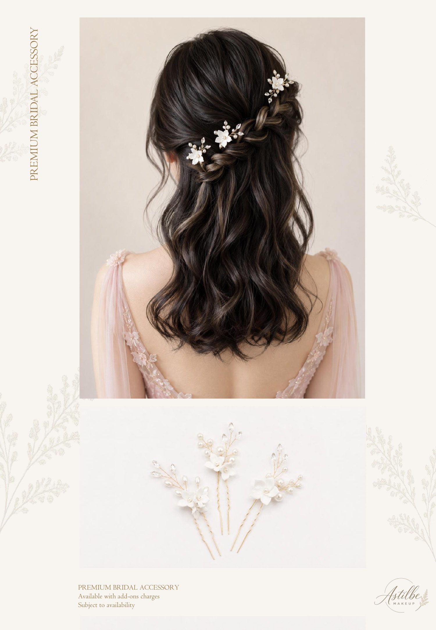 Astilbe Makeup hairstyle and hair accessories catalogue page 29