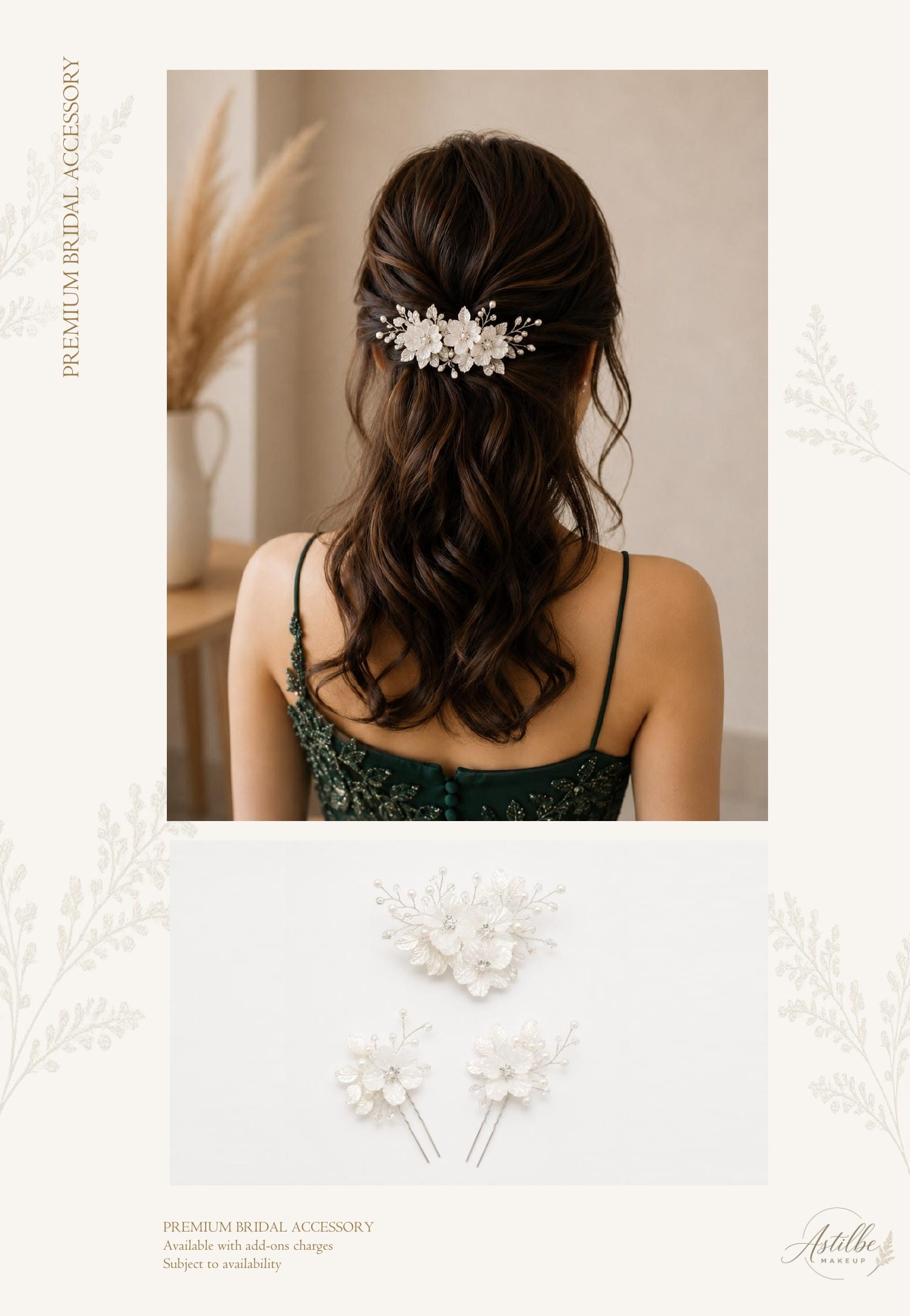 Astilbe Makeup hairstyle and hair accessories catalogue page 32