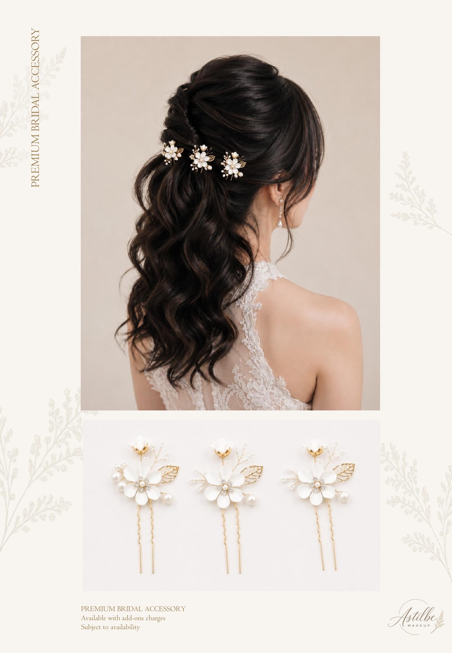 Astilbe Makeup hairstyle and hair accessories catalogue page 33