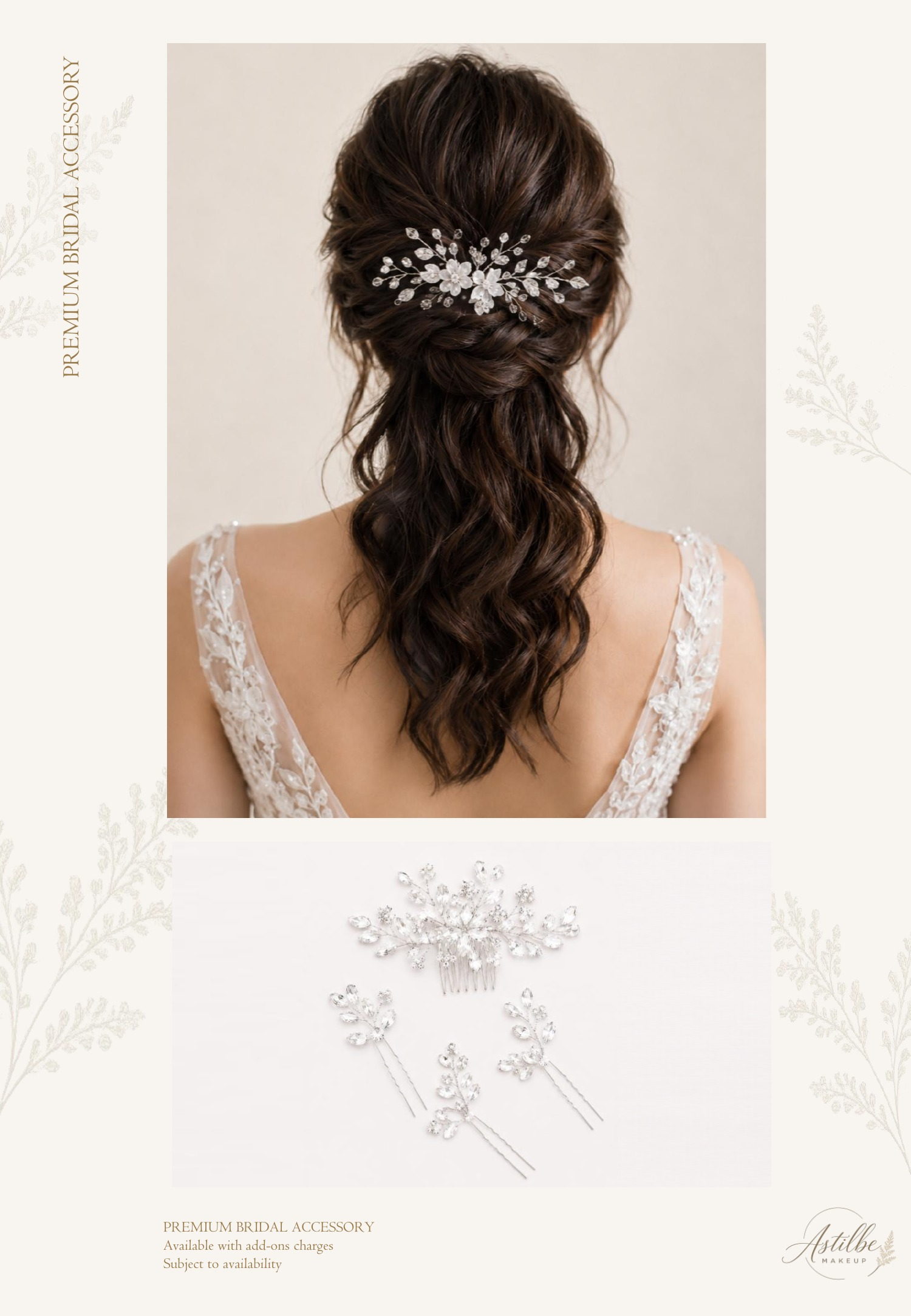 Astilbe Makeup hairstyle and hair accessories catalogue page 34