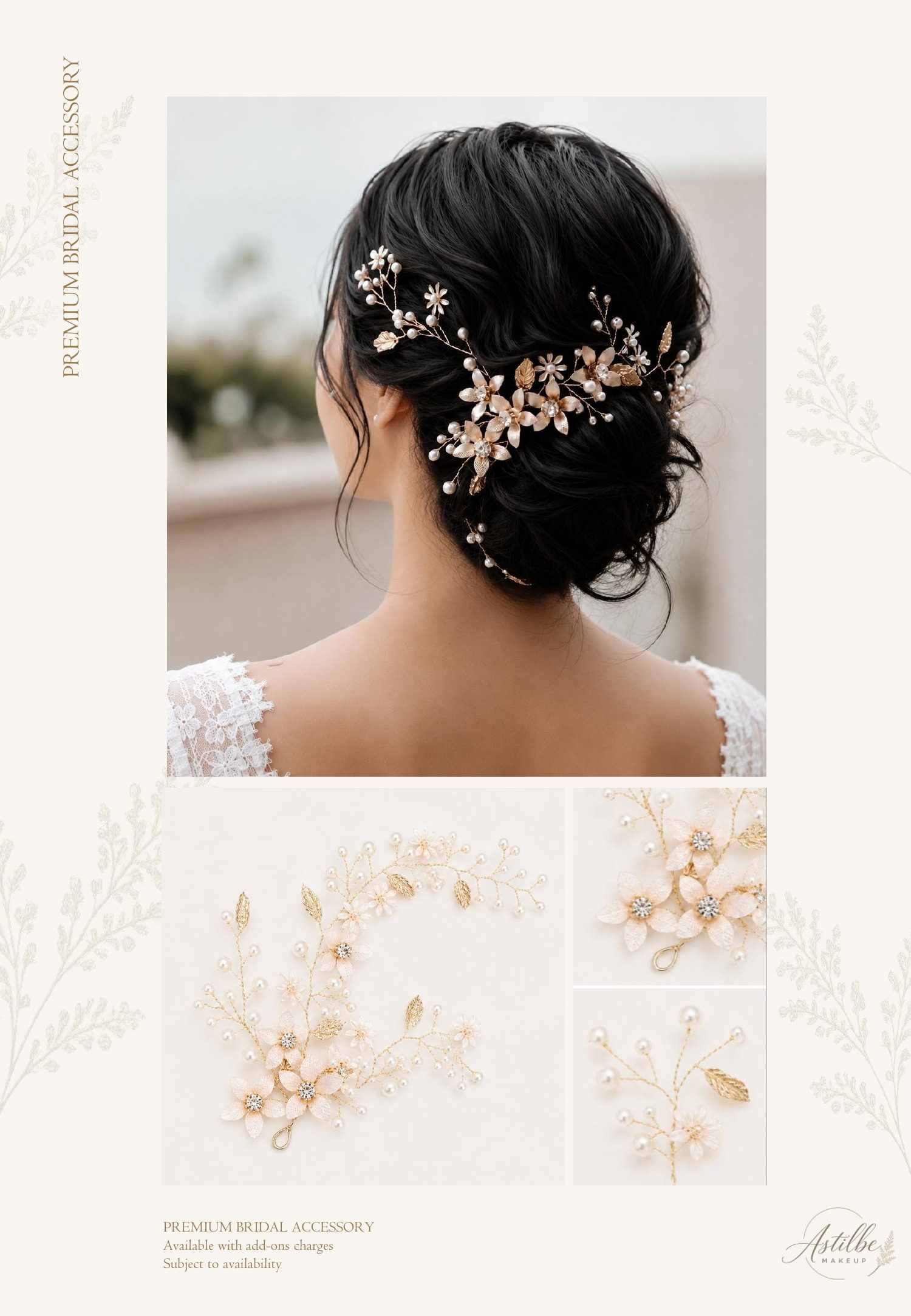 Astilbe Makeup hairstyle and hair accessories catalogue page 38